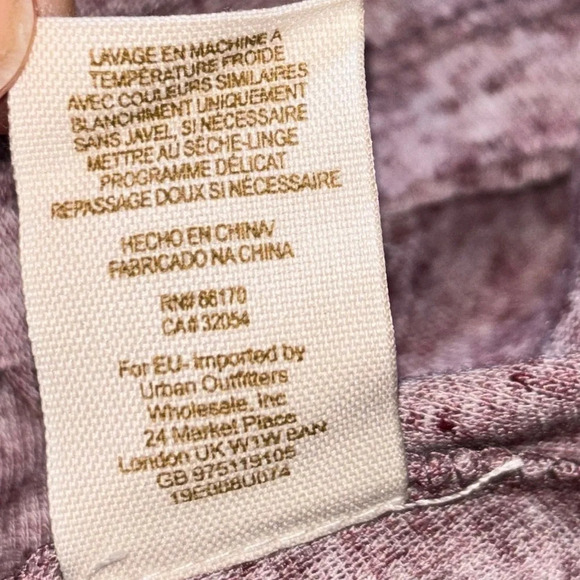 We The Free Purple Burnout Long Sleeve T-Shirt - Picture 3 of 6